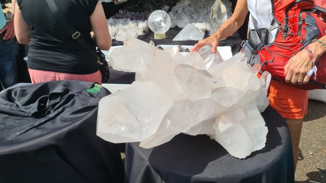 Cristal géant de Quartz